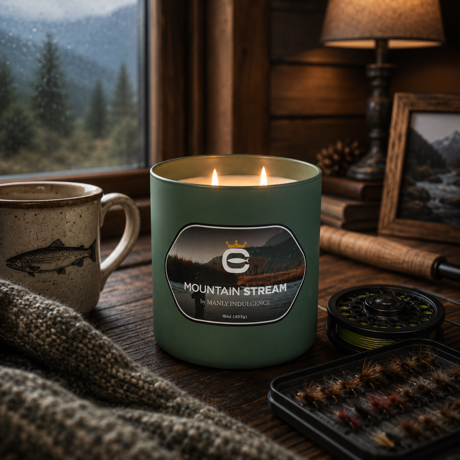 Mountain Stream, 16oz, Two Wick Candle