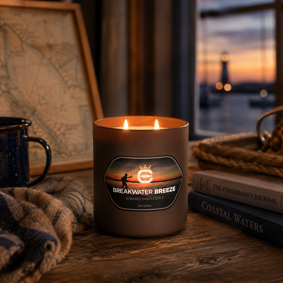 Breakwater Breeze, 16oz, Two Wick Candle